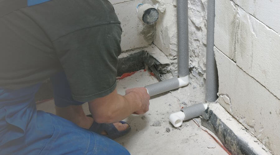 Expert burst pipe repair services in Yancey, TX